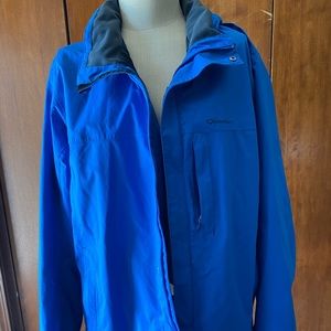Men’s Jacket XL by Quechua water resistant windbreaker rain jacket jogger